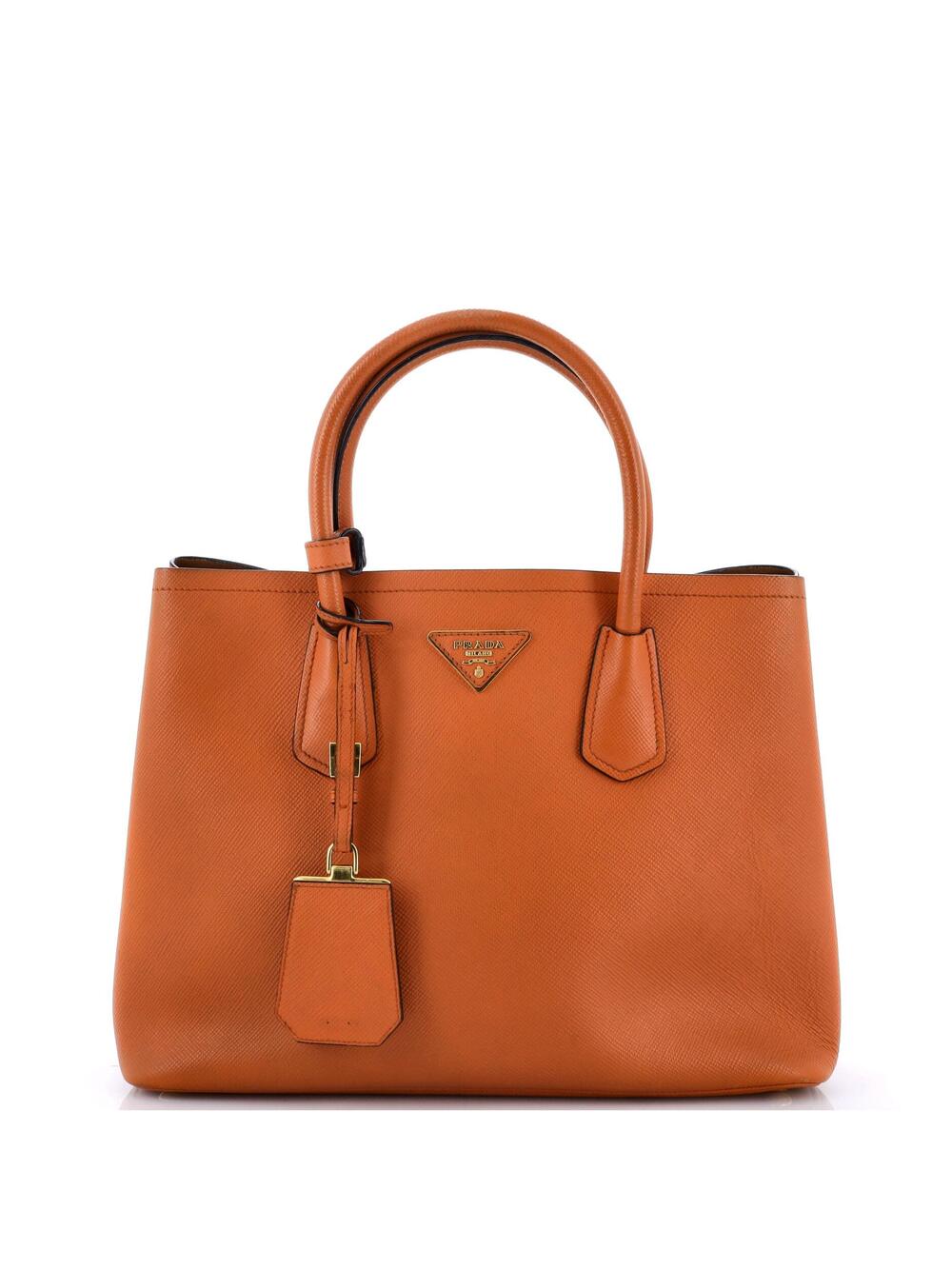Prada Cuir Double Tote Saffiano Leather #349133P15B